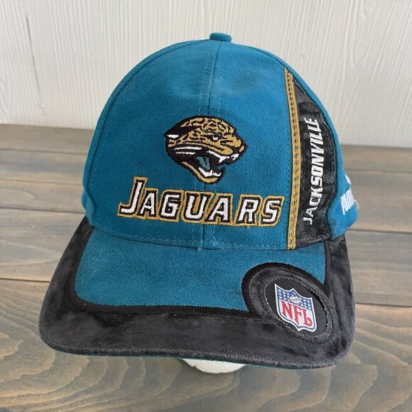 Vintage Jacksonville Jaguars Strapback Hat Cap Pro Line Puma NFL (STD) - Picture 3 of 13
